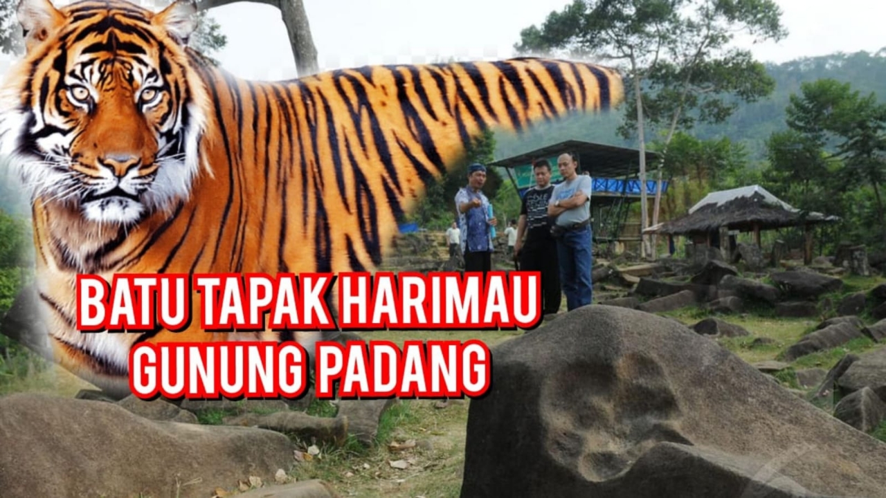Penemuan Tapak Kaki Harimau di Situs Gunung Padang Mengguncang Dunia Arkeologi