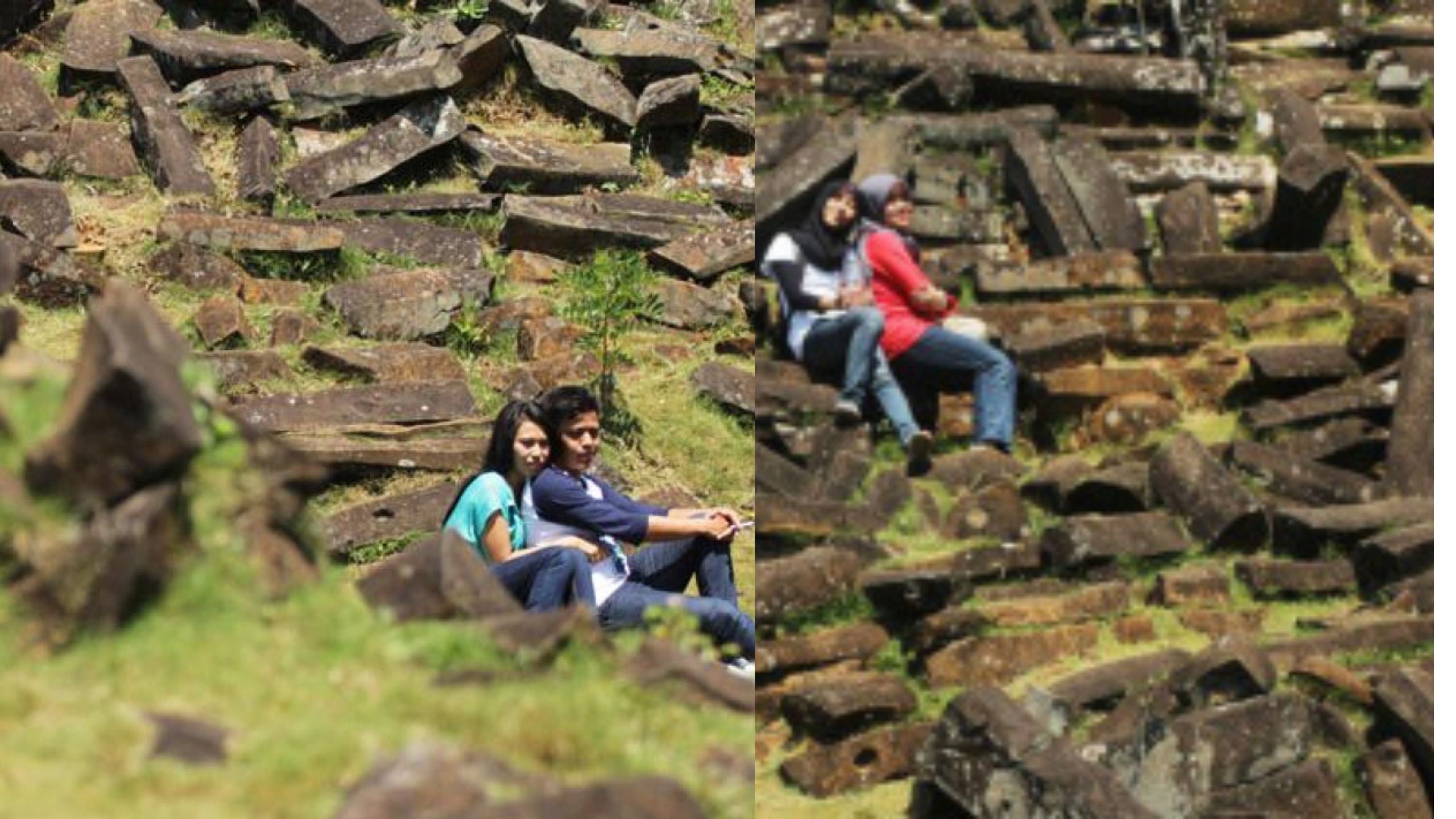 Rahasia 5 Makam Kuno Terungkap di Situs Gunung Padang, Baru Dua Terbaca, Ada Beraksara Arab, Bertuliskan tahun