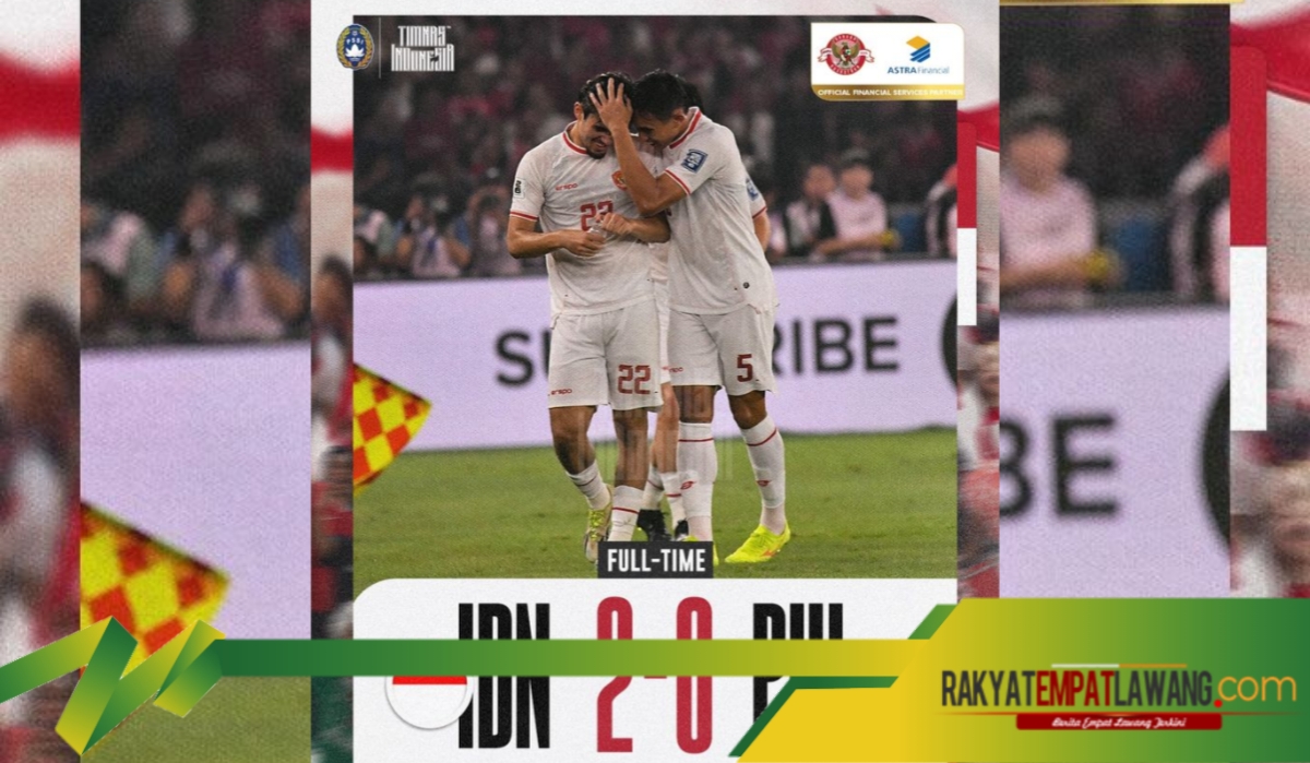 Menyala! Timnas Indonesia Berhasil Lolos Ronde 3 Kualifikasi Piala Dunia Setelah Tundukkan Filipina 2-0