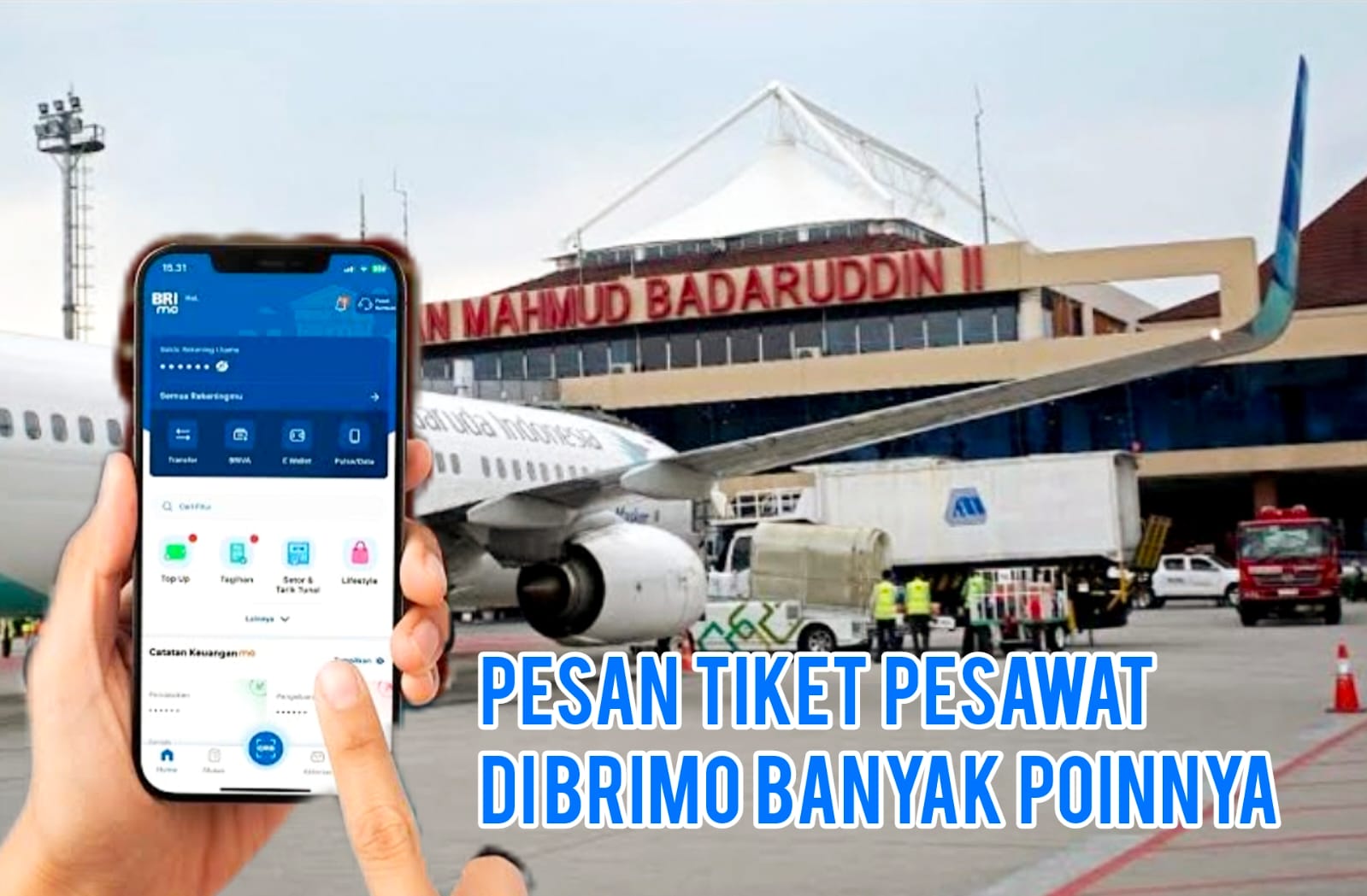 Beli Tiket Pesawat Pakai BRImo, Raih Poin Reward dan Promo Menarik