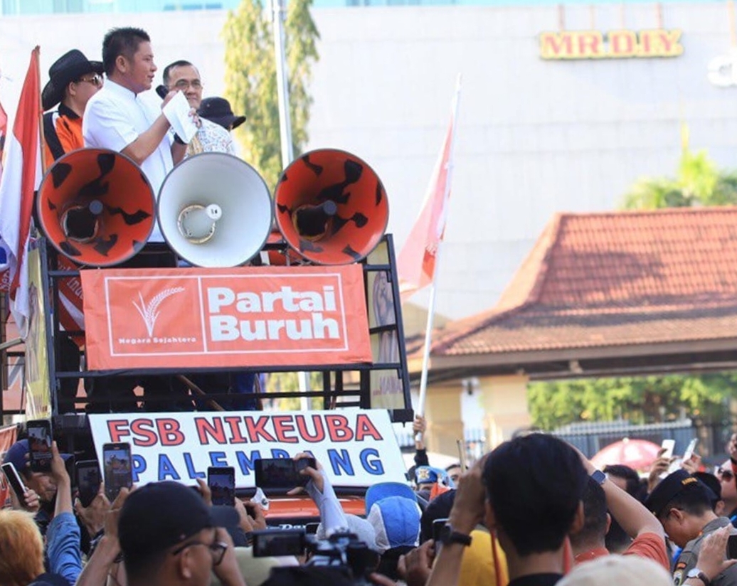 May Day di Sumsel, Gubernur Herman Deru Turun Langsung dan Janji Revisi UMSP