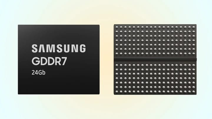 Samsung Kembangkan Chip Memori GDDR7 24GB Pertama di Dunia, Siap Meluncur Tahun Depan