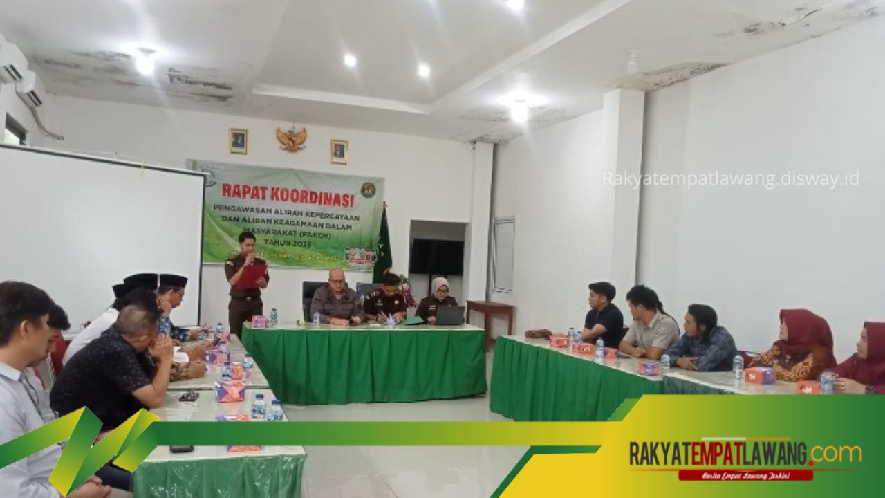 Rapat Koordinasi Tim PAKEM Empat Lawang Bahas Pengawasan Aliran Kepercayaan dan Keagamaan