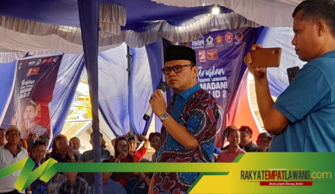 Pasangan Tunggal Pilkada Empat Lawang, Joncik-Arifa'i Kembali Adakan Kampanye Dialogis di Pendopo