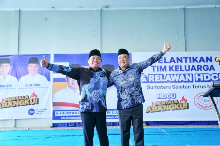 Kemenangan Gemilang HDCU di Pilgub Sumsel 2024, Visi Ambisius dan Tantangan Berat Menanti!