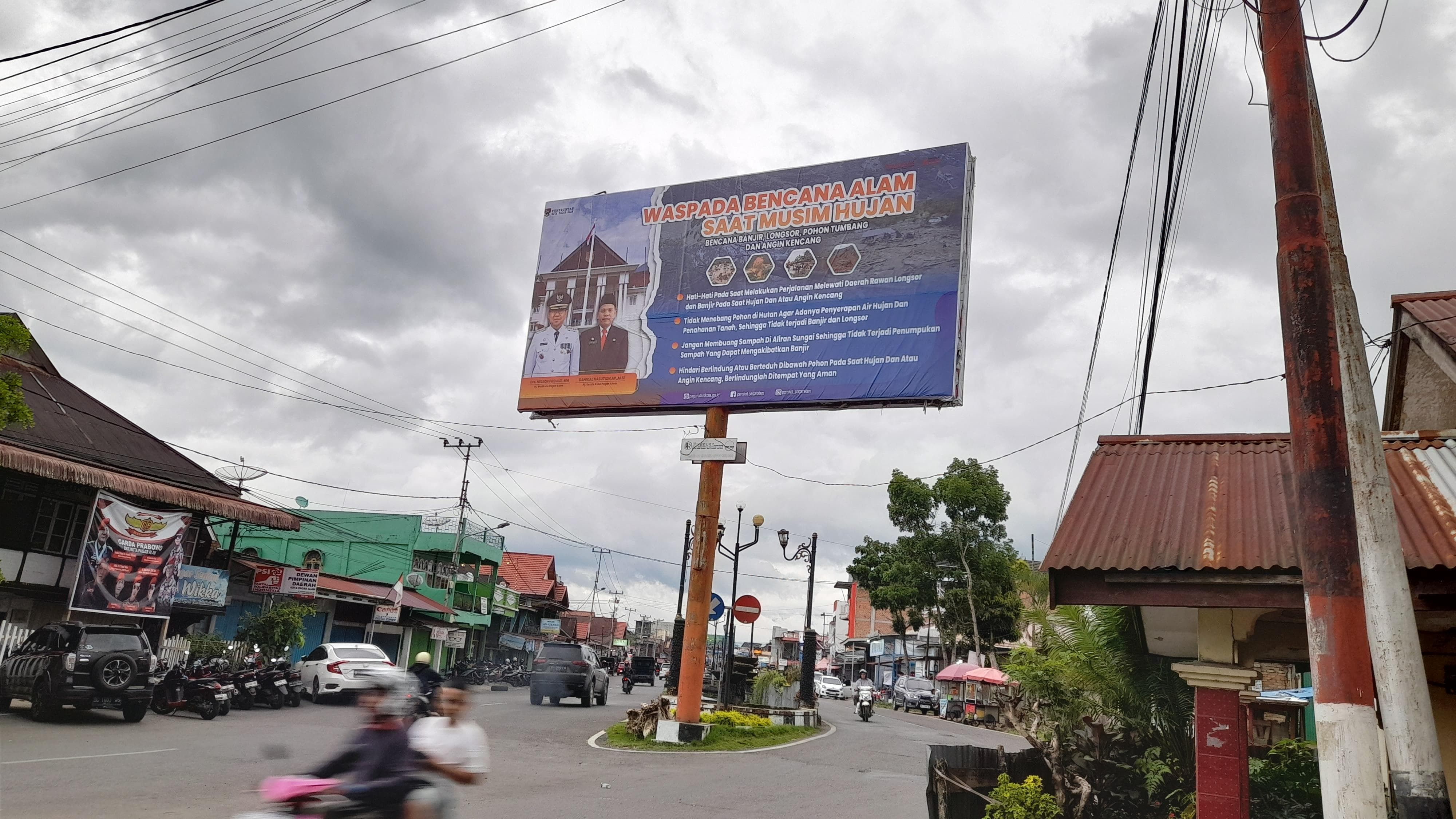 Pemkot Pagaralam Imbau Warga Waspada Bencana Alam Saat Musim Hujan