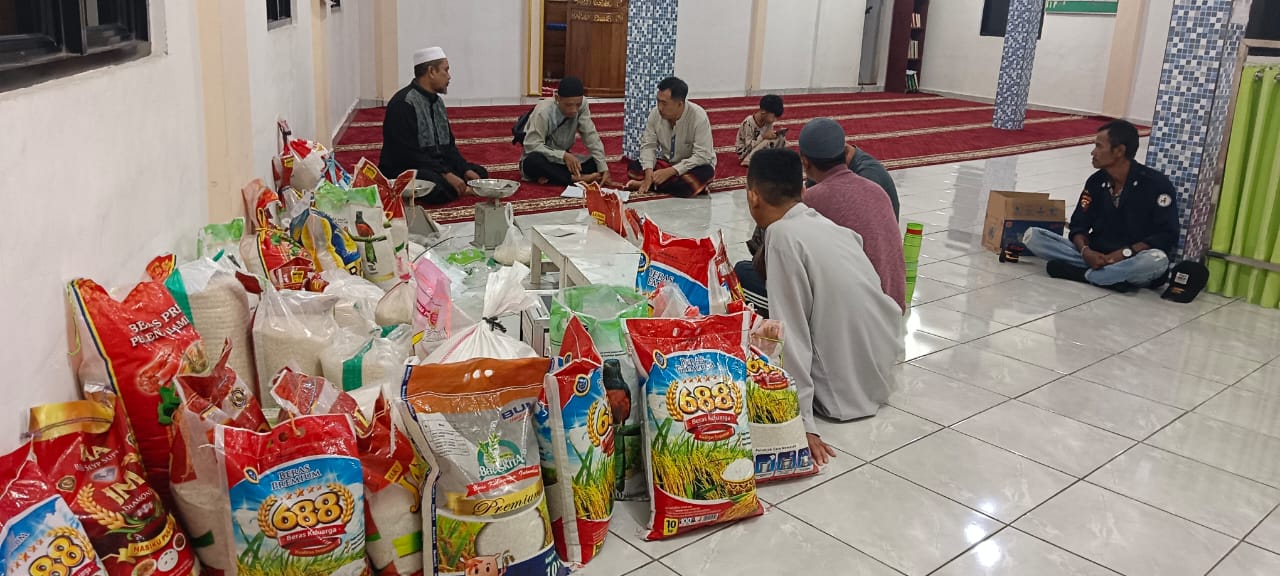 Zakat Warga di Masjid Alkahfi Mencapai 401 kg
