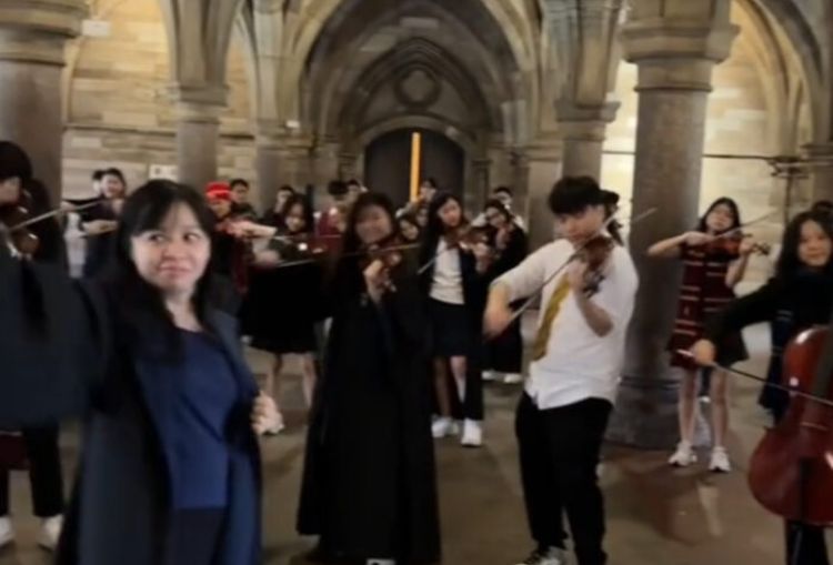 Orkestra Indonesia Pukau Penggemar Harry Potter di Universitas Glasgow