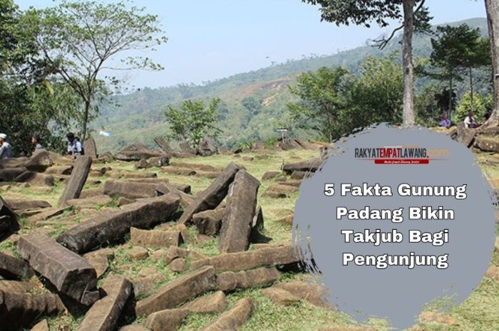 5 Fakta Gunung Padang Bikin Takjub Bagi Pengunjung