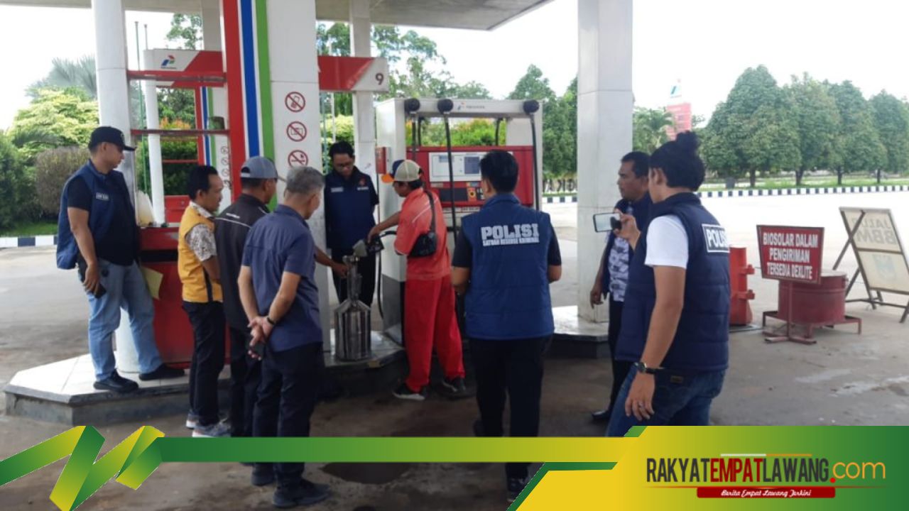 SPBU di Kota Ini Disidak Polres dan Disperindag Turun Serentak