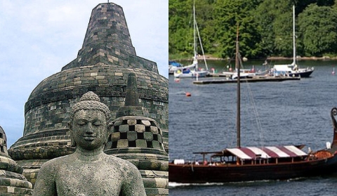 Sejarah Membingungkan! Kuil Borobudur Sedang Dibangun, Sementara Bangsa Viking Sudah Mengarungi Lautan