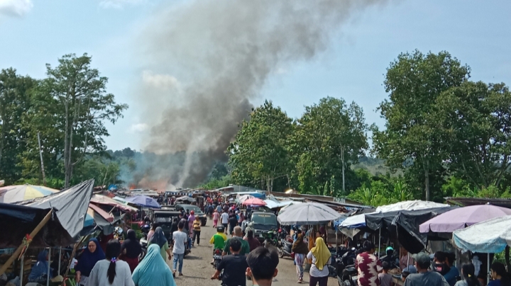 Data Lengkap Korban Kebakaran Pasar Pulo Mas, Empat Lawang: Puluhan Pedagang Kehilangan Mata Pencaharian