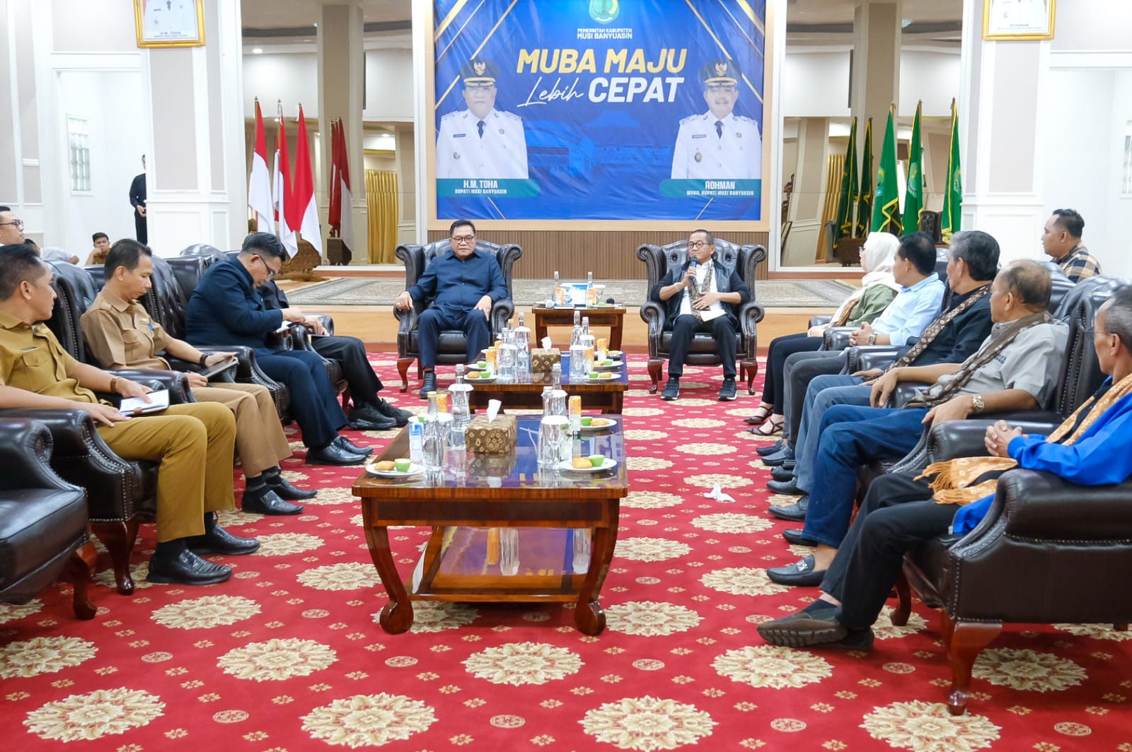 Bupati Muba Sambut Audiensi BPP Gapensi, Perkuat Sinergi Pembangunan Daerah