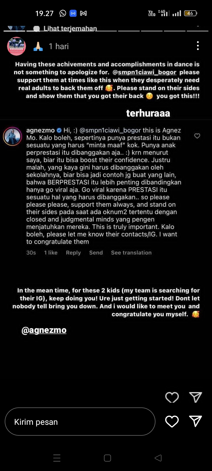 Dihujat Netizen Karena Jago Dance, Agnez Mo Justru Minta Nomor Hp