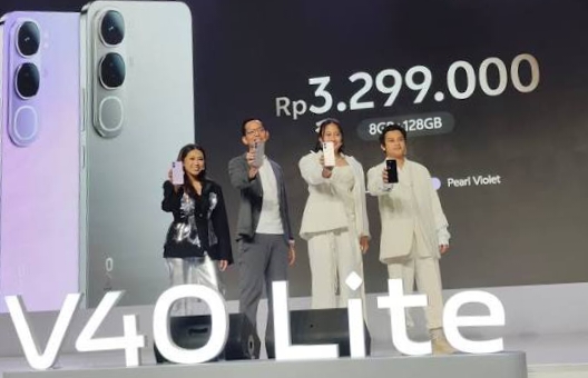 vivo V40 Lite 5G Stylish dan Kencang! Kamera Ultrawide 8 MP plus Fast Charging 80W