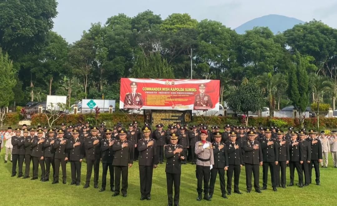 Polres Pagaralam Gelar Mutasi Besar-besaran 