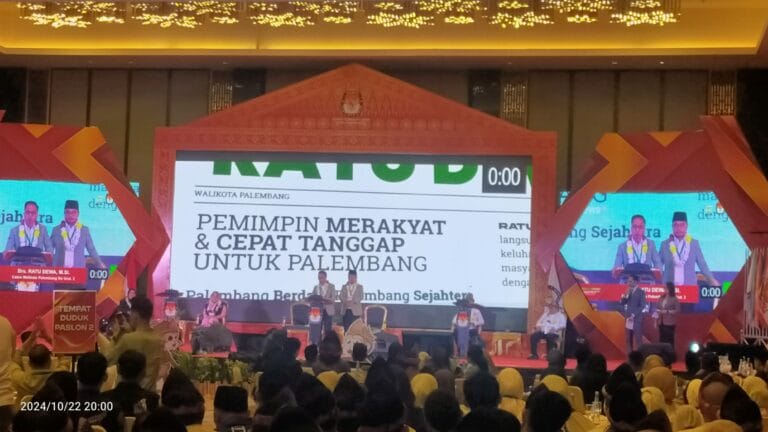 Ini Dia Gagasan Tiga Paslon di Pilwako Palembang!