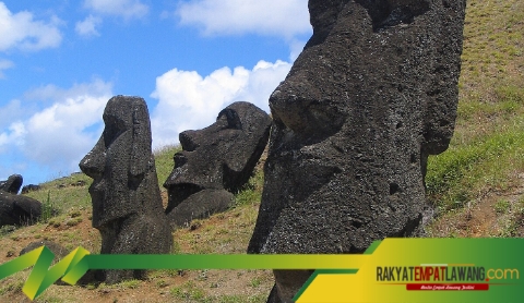 Penemuan Patung Moai Tersembunyi di Pulau Paskah, Banyak Rahasia yang Terungkap!