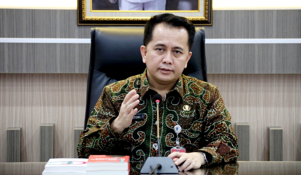 Mendagri Tito Karnavian Lantik Dr. Agus Fatoni sebagai Pj Gubernur Sumatera Selatan