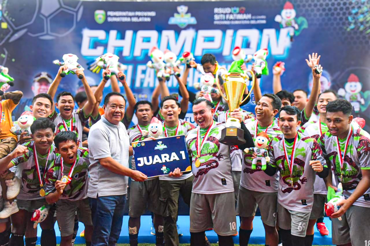 Wagub Sumsel Cik Ujang Tutup Turnamen Siti Fatimah Cup III 2025 di Palembang