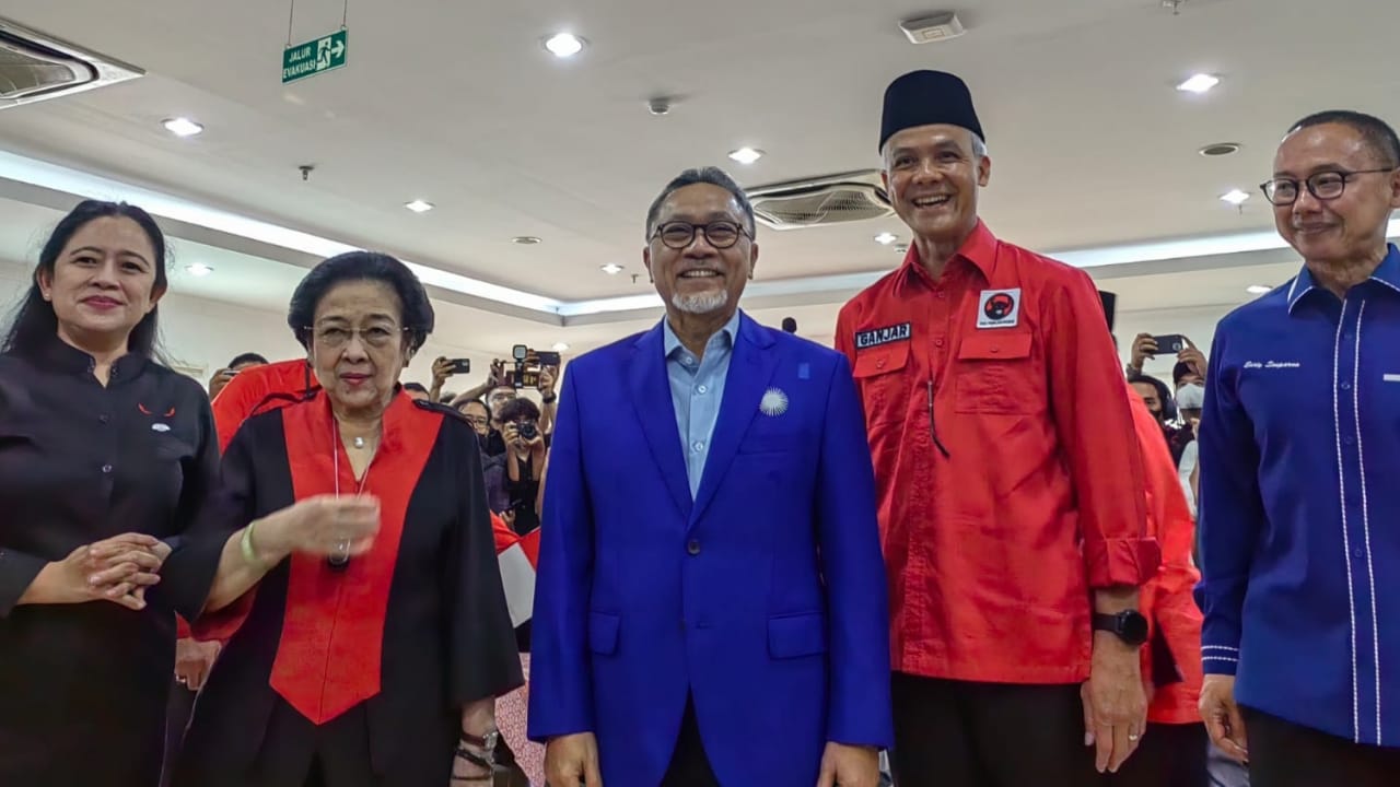 Zulkifli Bertemu Megawati, PAN-PDIP Mulai Merapat, Arah Dukungan Pemilu ...