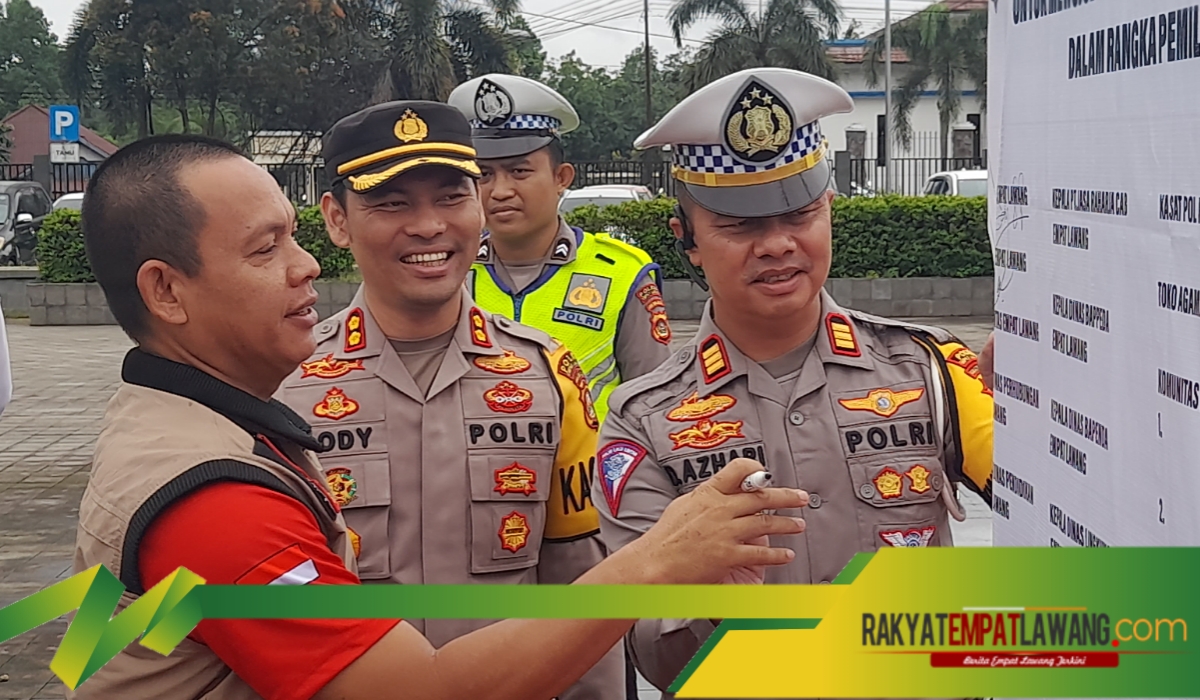 Lantas Polres Empat Lawang Lakukan Deklarasi Sumsel Zero Knalpot Brong, Serentak di Kabupaten/Kota se Sumsel