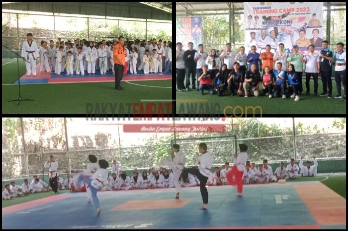 Sekda Empat Lawang Buka Event Elang Taekwondo Training Camp ke-1 tahun 2023