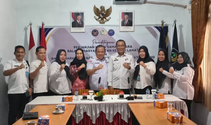 Bapas Kelas II Lahat dan BNN Empat Lawang Resmi Jalin Kerja Sama Perangi Narkotika