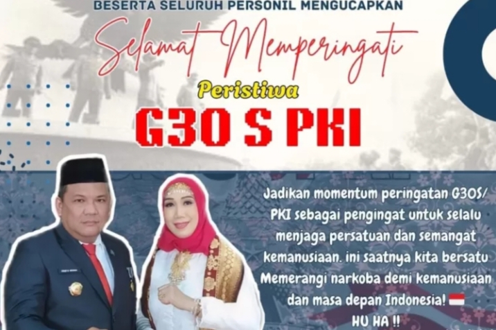 Kepala BNN Empat Lawang: G30S/PKI Mengajarkan Pentingnya Keteguhan Ideologi Bangsa