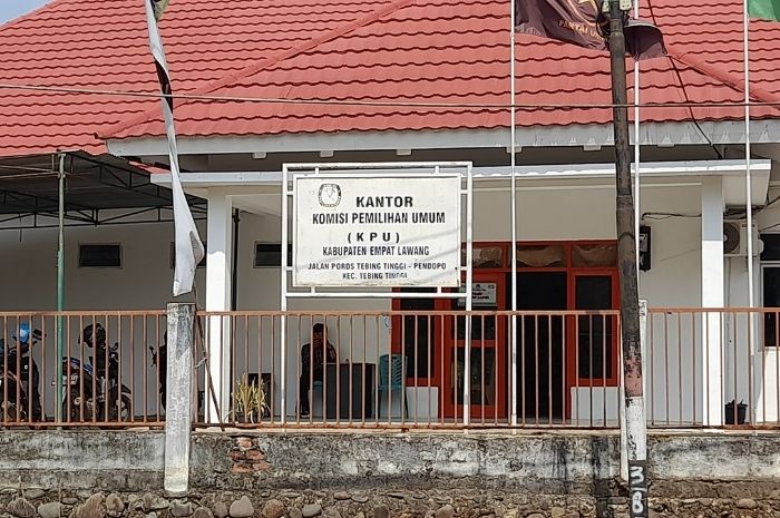 Beberapa Bacaleg Sudah Terlihat Memasang Nomor Urut, KPU Empat Lawang Sebut Belum Ada Legalitas