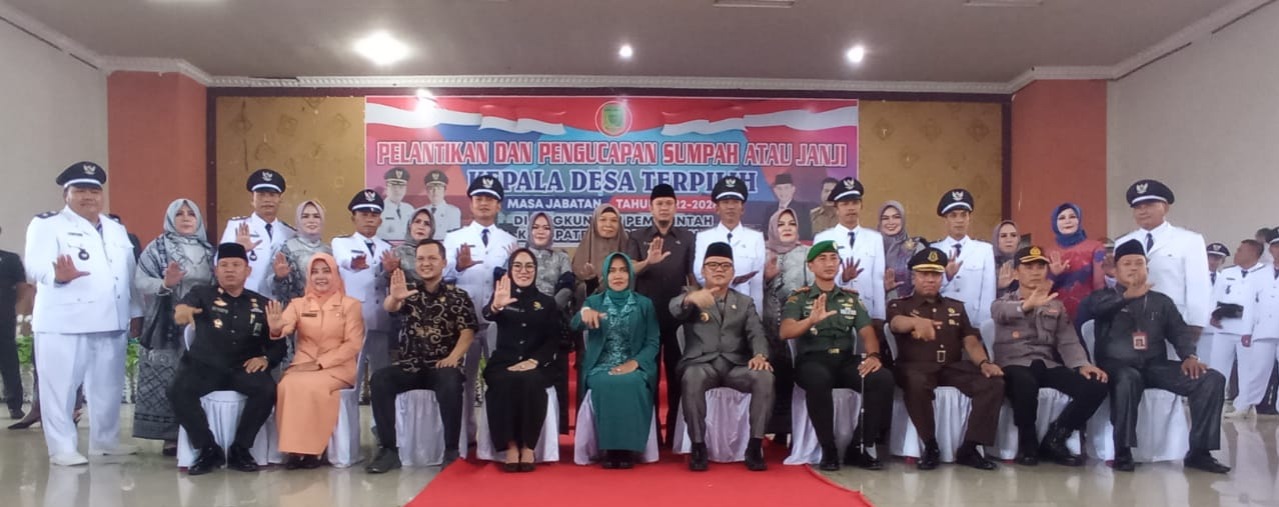 8 Kades dari Kecamatan Pendopo Barat Siap Jalankan Amanah