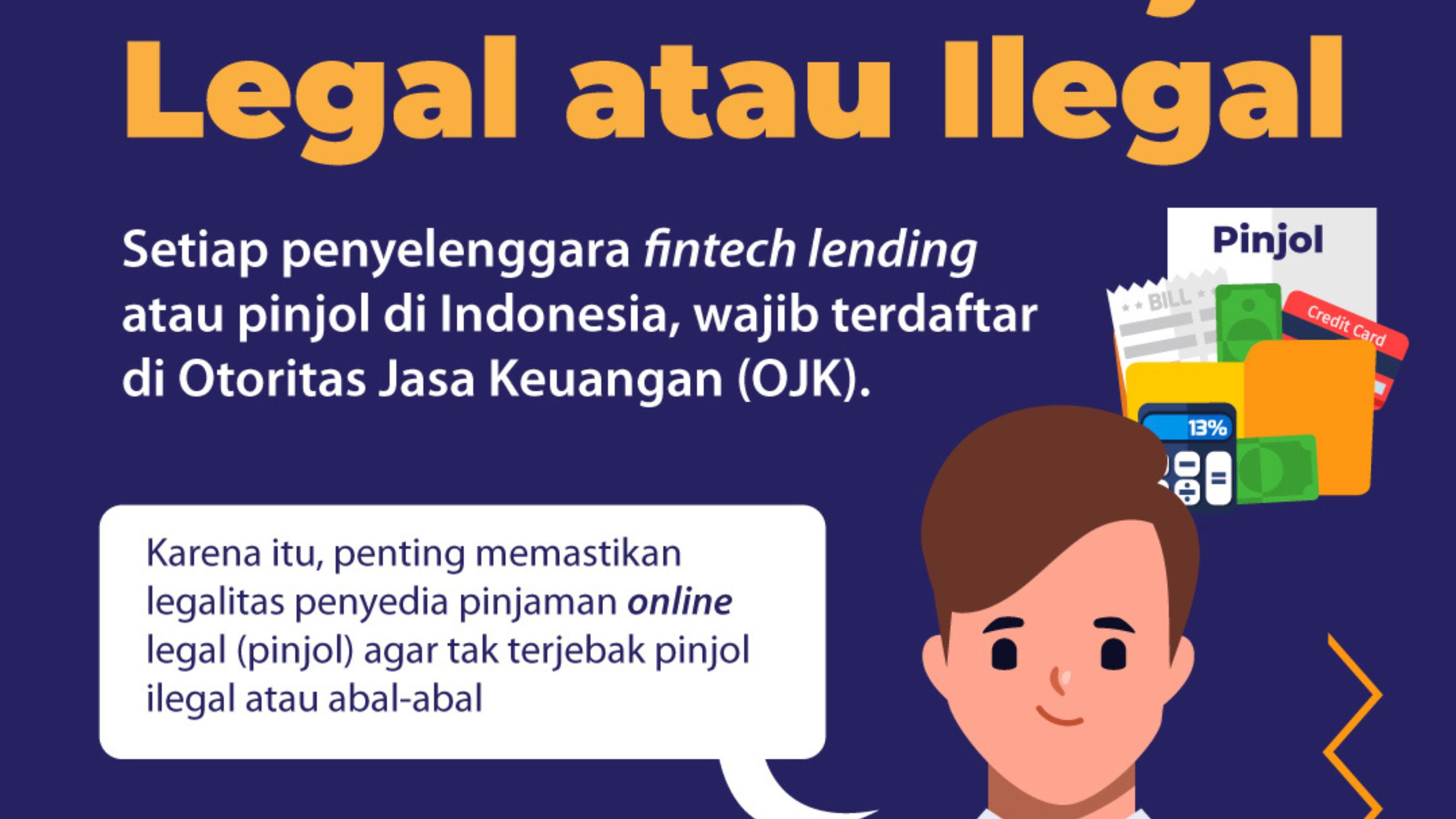 Beda Tipis, Kenali Ciri-Ciri Pinjaman Online Legal dan Ilegal