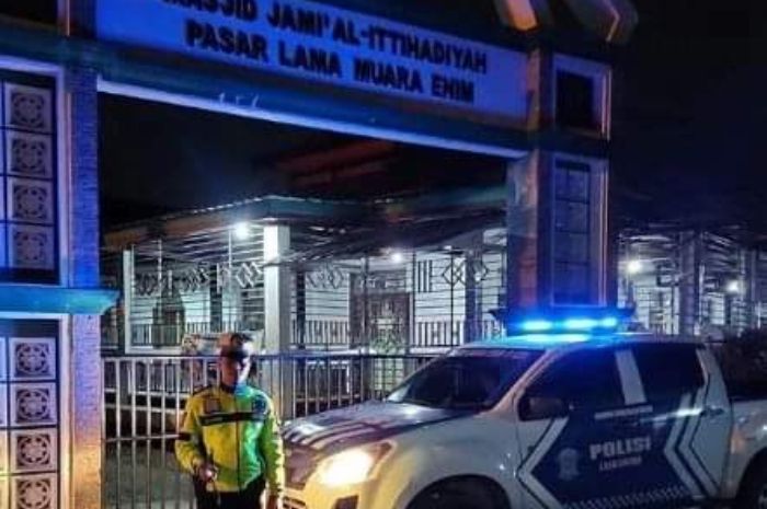 Blue Light Patrol Polres Muara Enim, Cegah Gangguan Kamtibmas