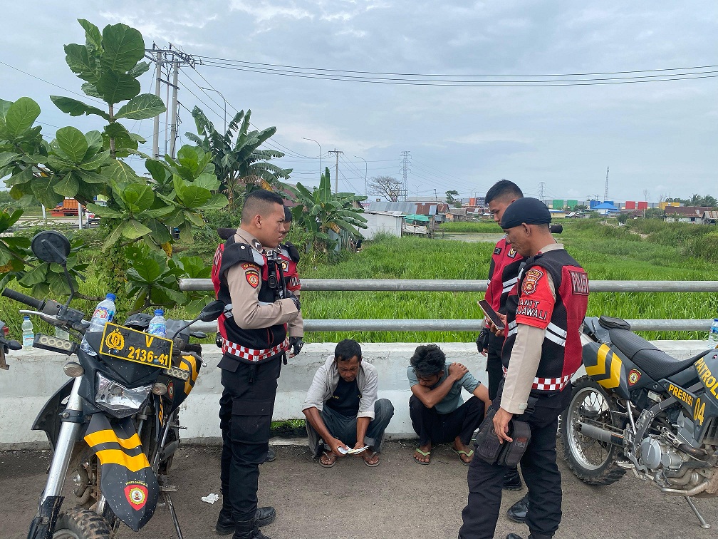 Dua Terduga Pelaku Pungli di Pintu Keluar Tol Keramasan Ditangkap Polisi