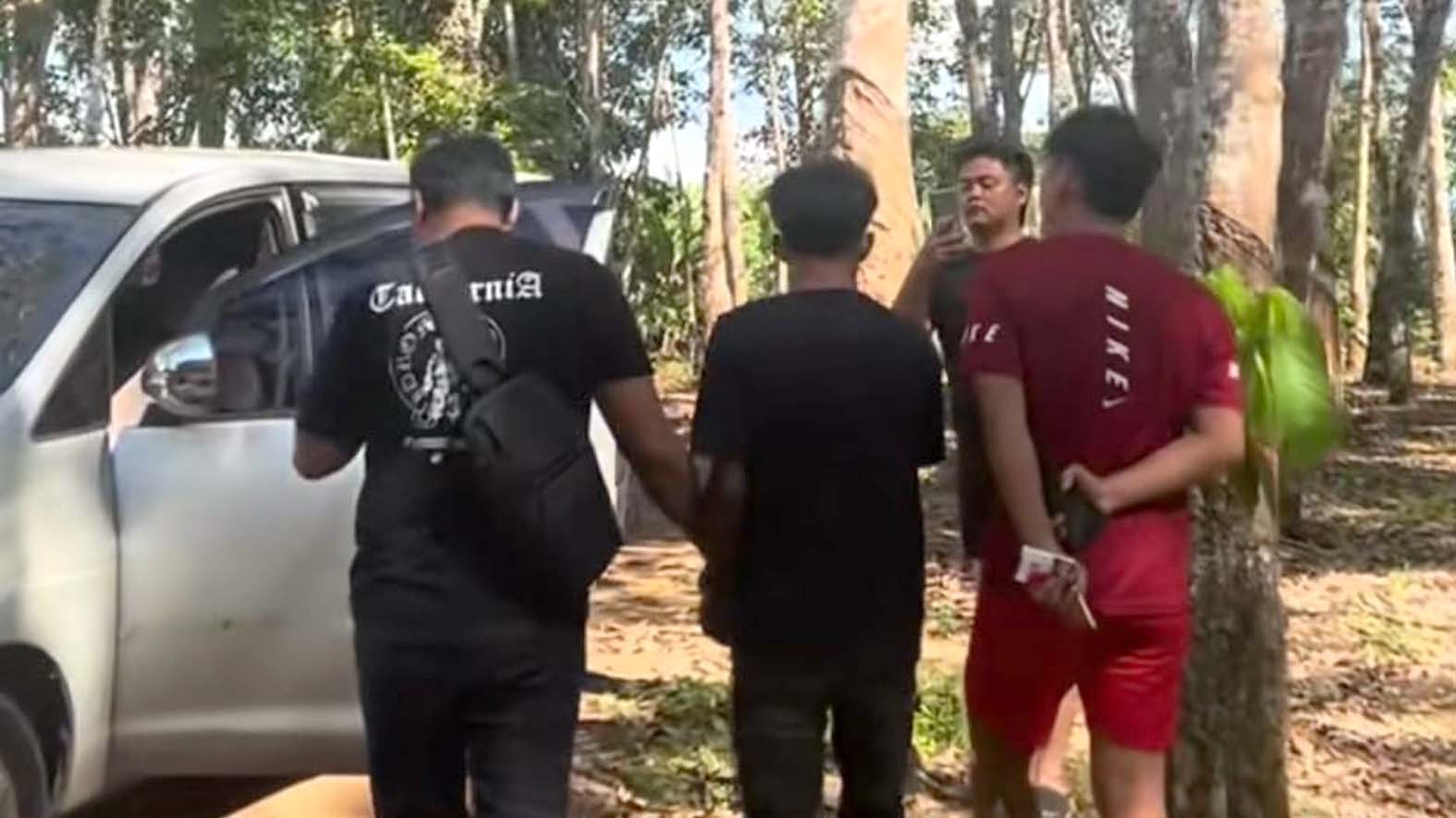 Duduk Santai di Kebun Karet, Pria Ini Diringkus Tim Macan Lubuk Linggau Usai Curi 4 Tabung LPG