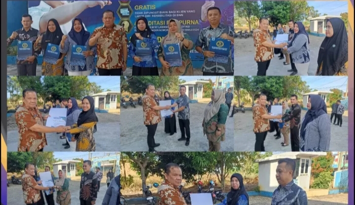BNNK Empat Lawang Raih Penghargaan IKPA Terbaik, Kepala BNNK Serahkan Apresiasi kepada Tim Pengelola Anggaran