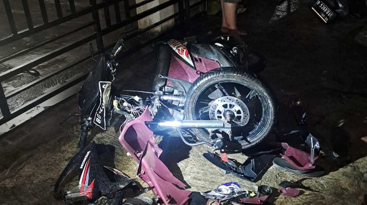 Kecelakaan Tragis di Lubuklinggau, Satu Tewas, Lima Luka Kritis dalam Tabrakan Dua Motor