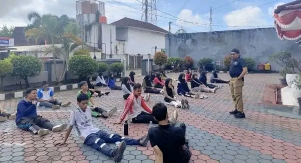 Lapas Empat Lawang Gelar Olahraga dan Jalan Santai Bersama Peserta Magang Batch 2