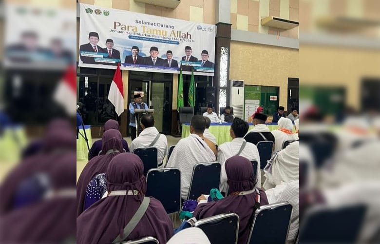 8 Calon Jemaah Haji Tambahan Asal Babel Diberangkatkan dari Embarkasi Palembang