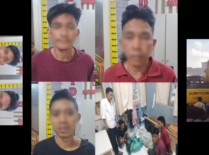 Polres Lahat Berhasil Ungkap Kasus Pencurian dengan Pemberatan di Desa Selawi, Tiga Pelaku Diamankan