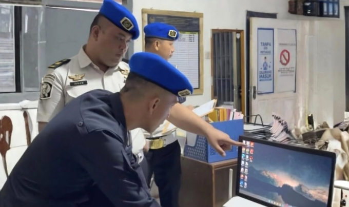 Satops Patnal Periksa Ruang Kerja, Lapas Empat Lawang Perkuat Integritas dan Keamanan Internal