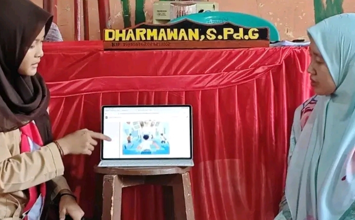 Pemilihan Ketua dan Wakil OSIS SMPN 6 Rantau Bayur Gunakan E-Voting, Hasil Terpantau Real Time