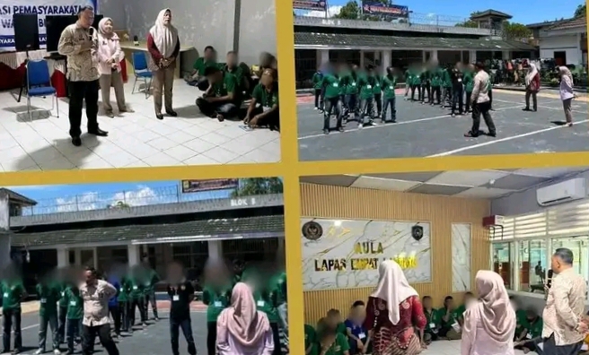 Lapas Empat Lawang Kembali Gelar Kegiatan Pembinaan Rehabilitasi oleh Seksi KPLP