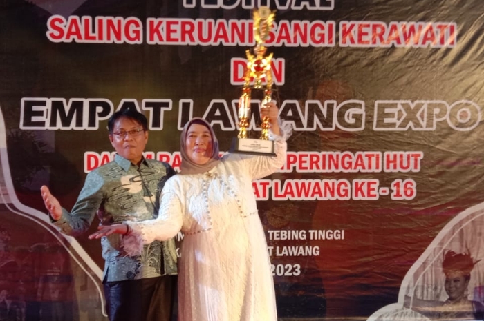 Alhamdulillah! Tim Kesenian dan Budaya Kecamatan Tebing Tinggi Raih Penghargaan Terbanyak