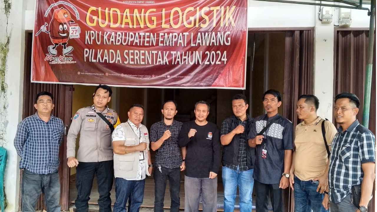 PPK Pendopo Barat Jadi Kecamatan Pertama Kembalikan Logistik Pemilu 2024 ke KPU Empat Lawang