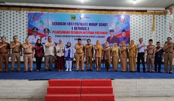 Empat Lawang Aktifkan Posyandu Lewat GERMAS, Warga Dapat Pemeriksaan Kesehatan Gratis