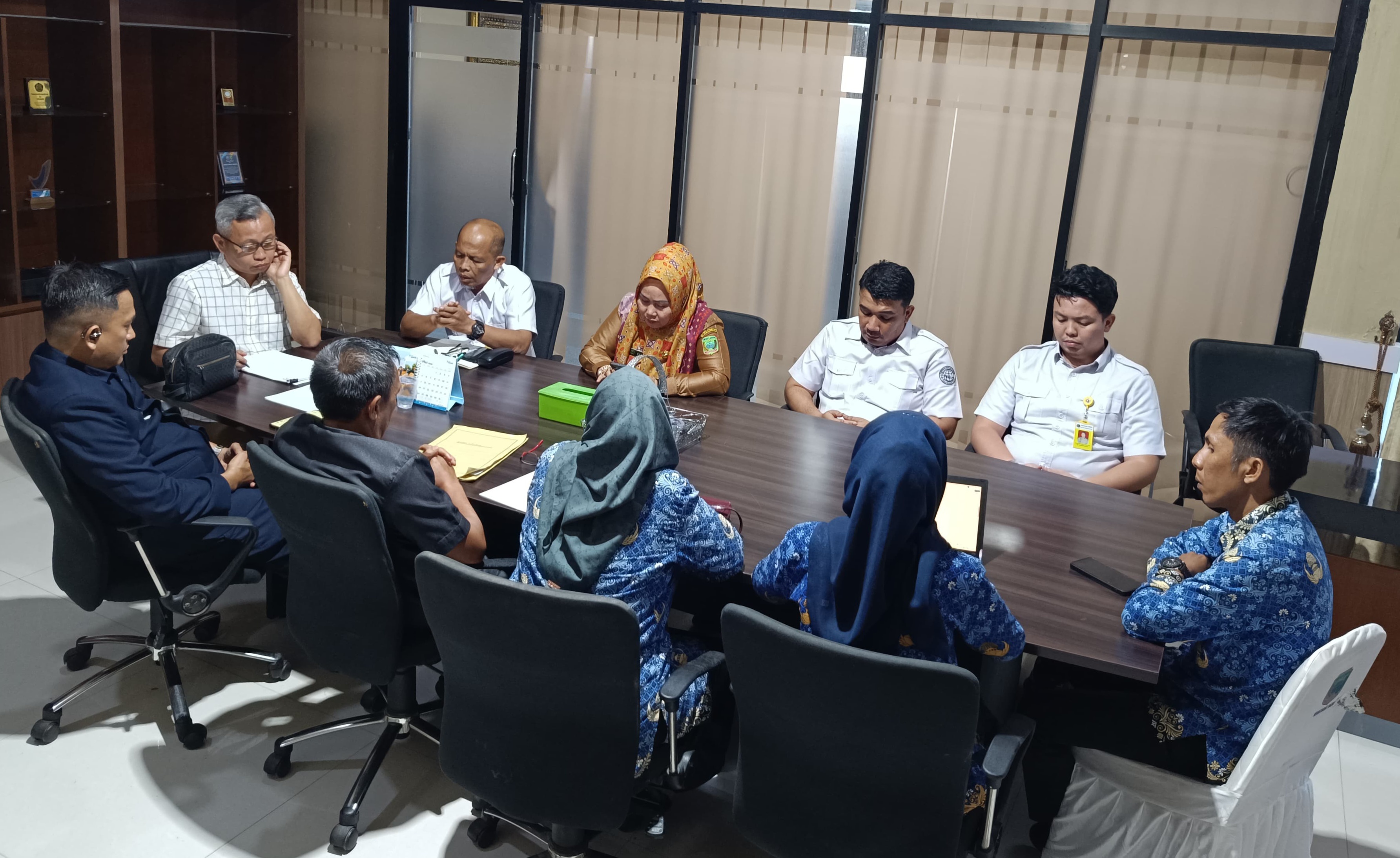 Kepala Kantor Pertanahan Empat Lawang Hadiri Rapat Percepatan Sertifikasi Aset Tanah P4T