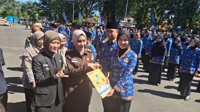 Wabup Lahat Kukuhkan 706 CPNS Formasi 2024, Dorong Pelayanan Publik dan Reformasi Birokrasi