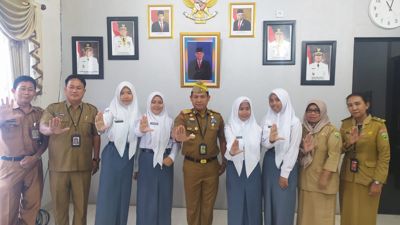 Lima Siswi Wakili Empat Lawang Ikuti Lomba Kadarkum di Palembang