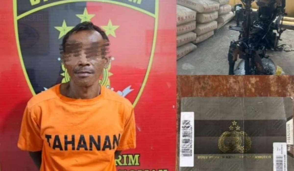 Aksi Pencurian Sepeda Motor di Babat Toman, Terduga Pelaku Ditangkap Setelah Merugikan Korban Rp7.000.000